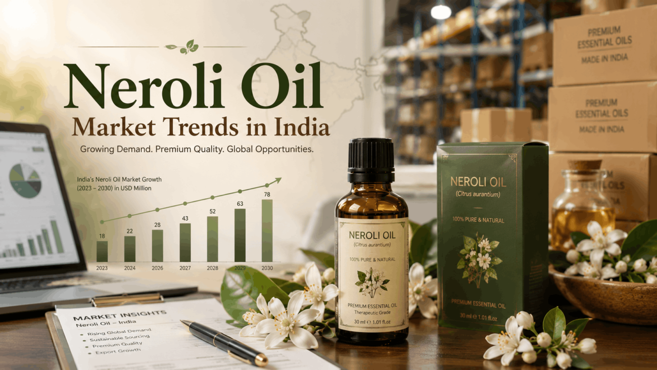 Neroli Oil Market trends in India Neroli Oil Market trends in India