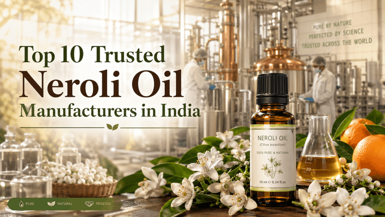 Top 10 Trusted Neroli Oil Manufactrers in India