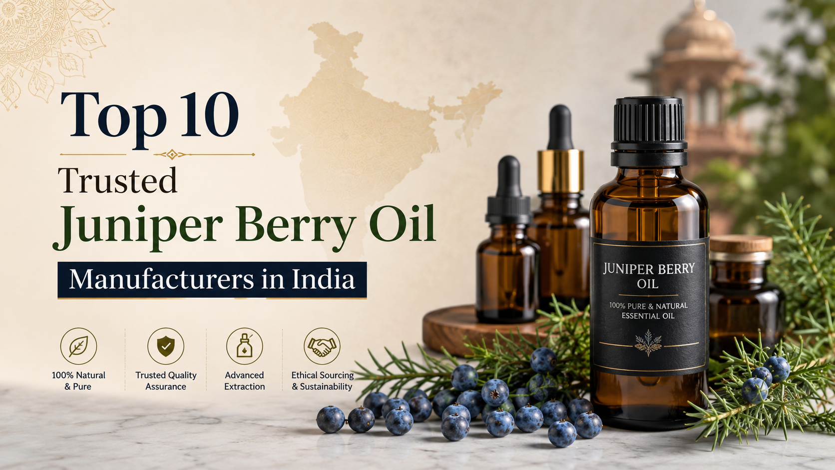 Top 10 Trusted Juniper Berry Oil Manufacturers in India
