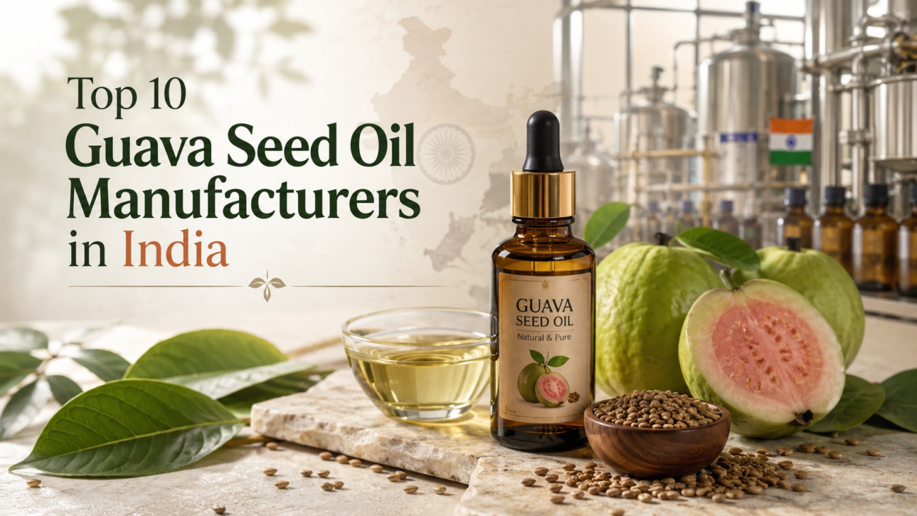 Top 10 Guava Seed Oil Manufacturers in India