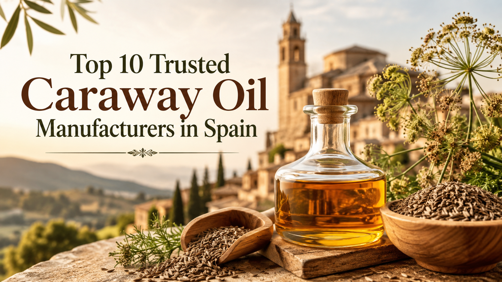 Top 10 Trusted Caraway Oil Manufacturers in Spain