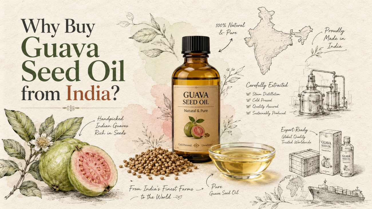 Why Buy Guava Seed Oil from India?