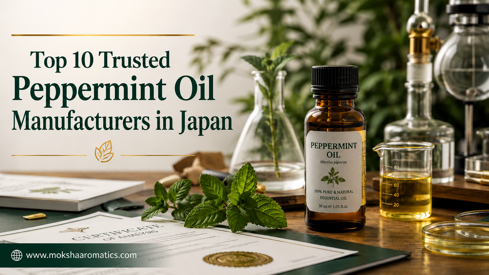 Top 10 Trusted Peppermint Oil Manufacturers in Japan