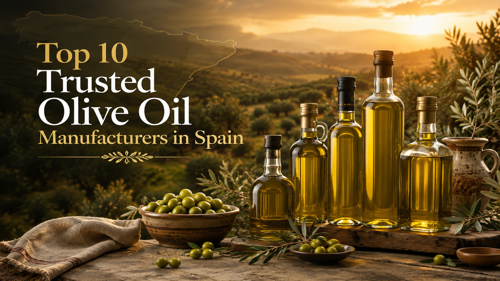 Top 10 Trusted Olive Oil Manufacturers in Spain